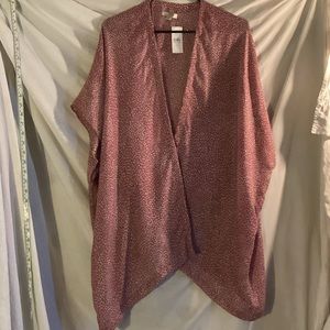 LOFT Dusty Rose w/print